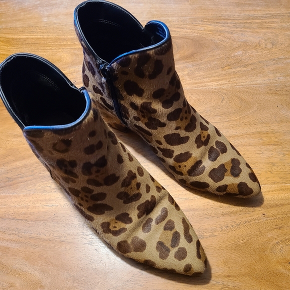 Cole Haan Leopard Booties - Picture 3 of 8